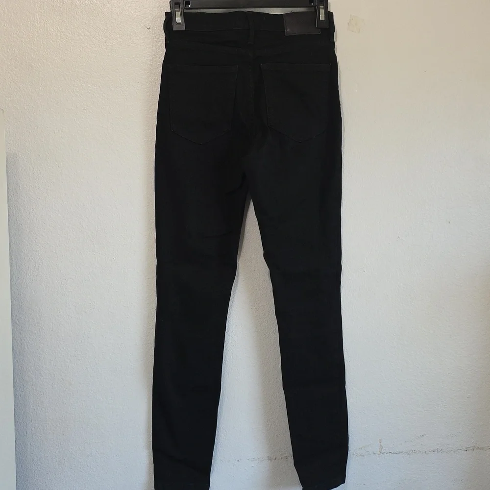 Everlane Women's Dark High‎ Rise Skinny Jeans 26 Black